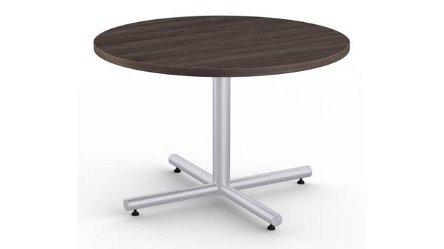 Gray Driftwood Top / Metallic Silver Base