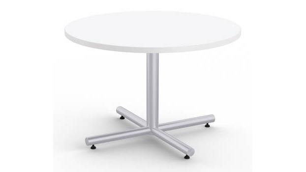 White Top / Metallic Silver Base