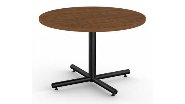 Walnut Top / Black Base