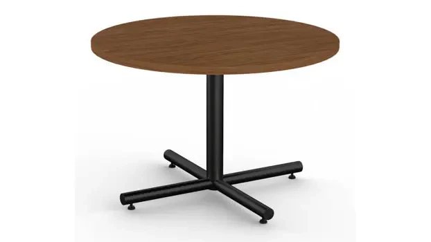 Walnut Top / Black Base