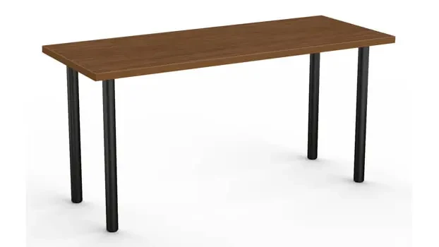 Walnut Top / Black Base