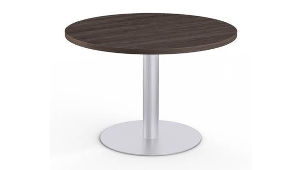 Gray Driftwood Top / Metallic Silver Base