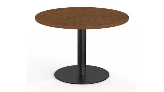 Walnut Top / Black Base