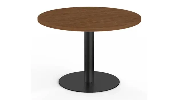 Walnut Top / Black Base