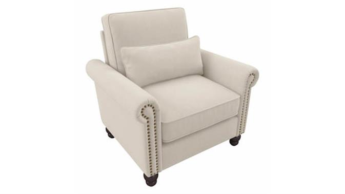 Cream Herringbone Fabric