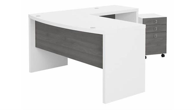 Pure White/Modern Gray