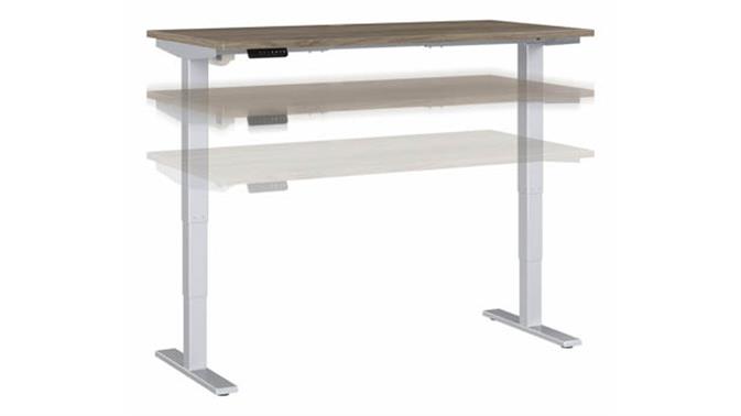 Modern Hickory / Silver Base