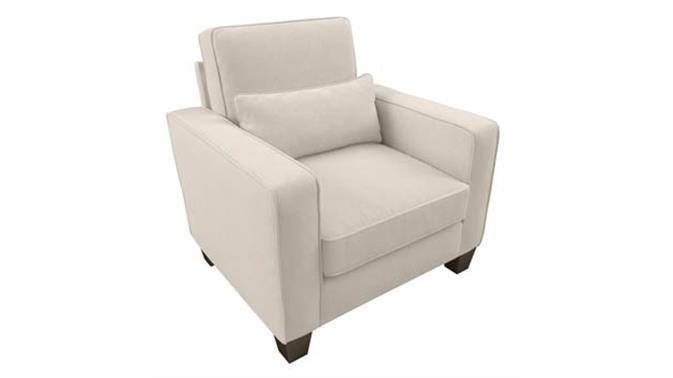 Cream Herringbone Fabric