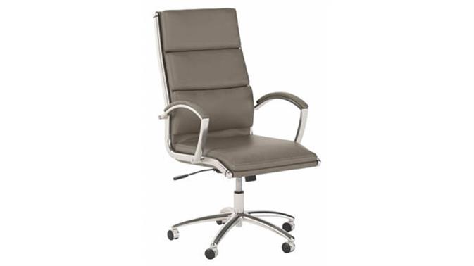 Washed Gray Leather