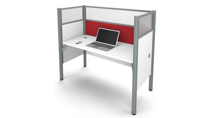 White with Red Tack Board