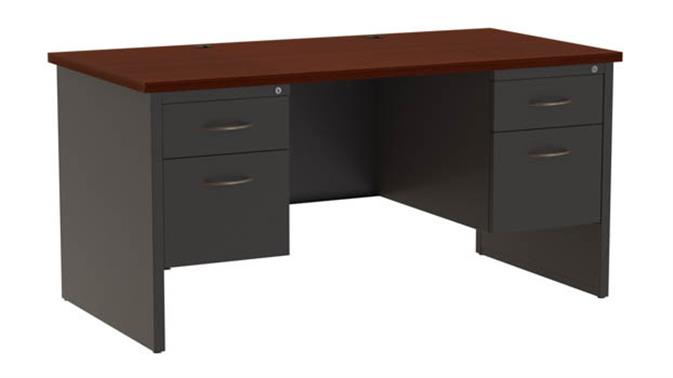 Mahogany Surface / Charcoal Frame