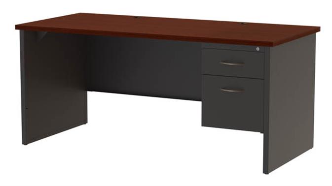 Walnut Surface / Black Frame