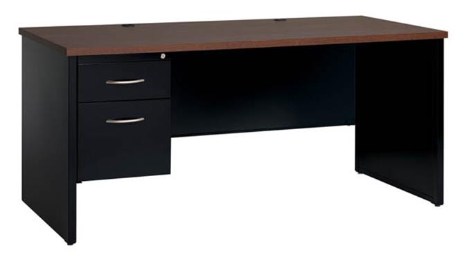 Walnut Surface / Black Frame