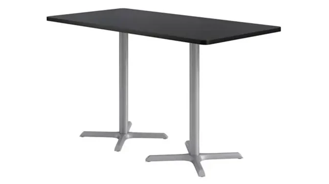 Silver base / Black top