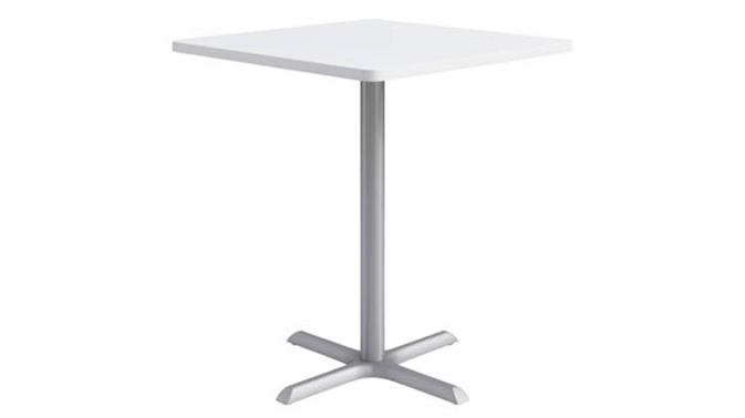 Silver base / Designer White top
