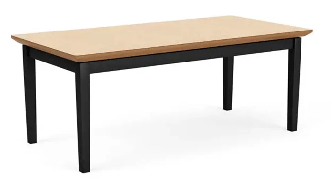 Black Frame / Natural Maple Tabletop