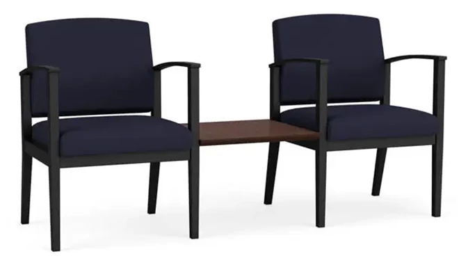 Open House Navy / Black Frame / Cocoa Walnut Tabletop