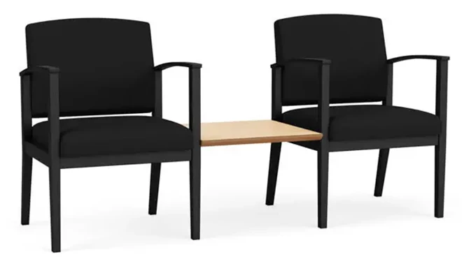 Open House Black / Black Frame / Natural Maple Tabletop