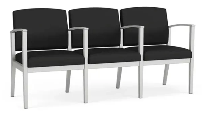 Dillon Black / Silver Frame