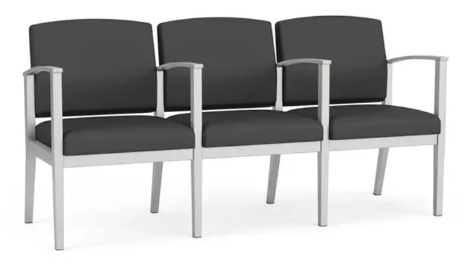 Dillon Graphite / Silver Frame