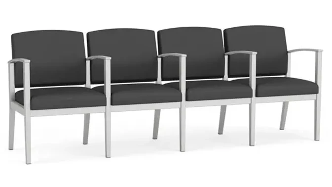 Dillon Graphite / Silver Frame