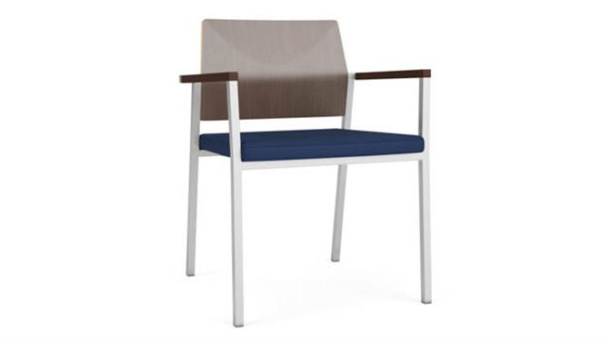 Ocean Dillon Polyurethane / Silver Finish / Riftwood Walnut