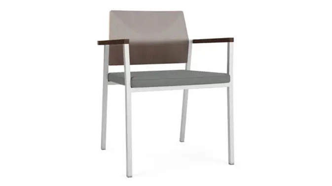 Asteroid Open House Fabric / Silver Frame / Riftwood Walnut