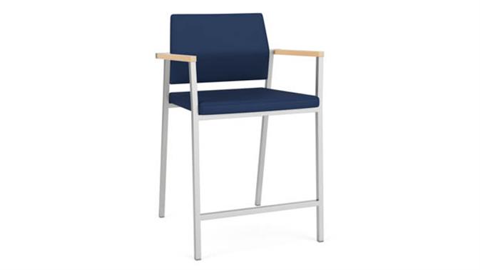Ocean Dillon Polyurethane / Silver Finish / Natural Maple Armcaps