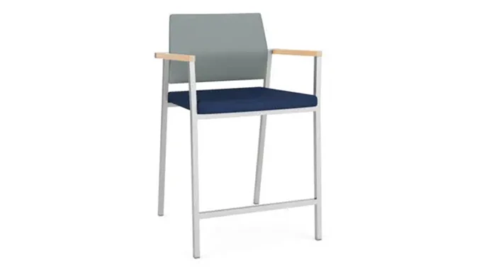 Lucid Dillon Polyurethane / Ocean Dillon Polyurethane / Silver Finish / Natural Armcap