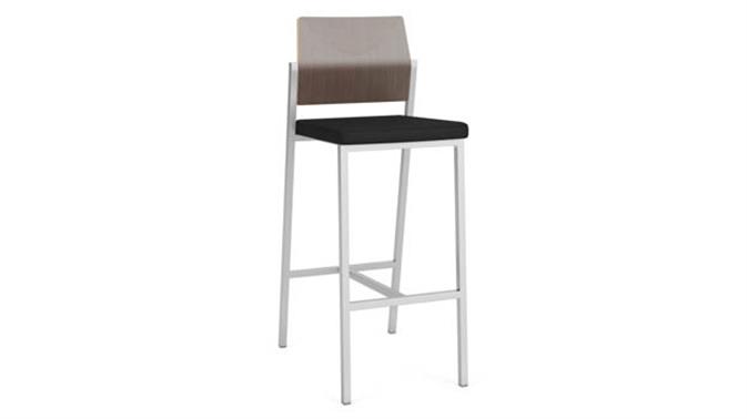 Black Dillon Polyurethane / Silver Finish / Riftwood Walnut 
