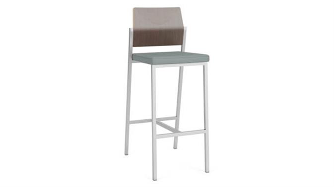 Lucid Dillon Polyurethane / Silver Finish / Riftwood Walnut