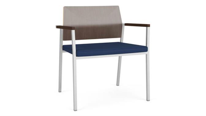 Ocean Dillon Polyurethane / Silver Finish / Riftwood Walnut