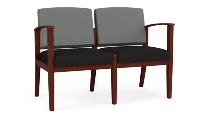 Asteroid Open House Fabric /  Black Open House Fabric / Mahogany