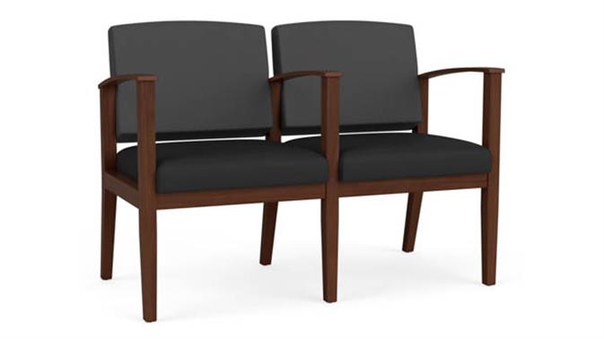 Graphite Dillon Polyurethane / Black Dillon Polyurethane / Walnut