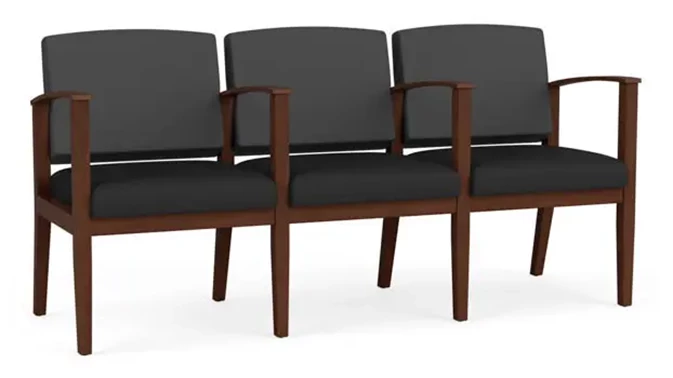 Graphite Dillon Polyurethane / Black Dillon Polyurethane / Walnut