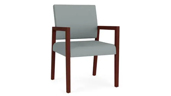 Dillon Lucid Upholstery / Mahogany Finish