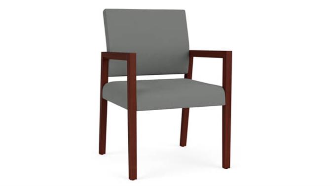 Open House Asteroid Upholstery / Mahogany Finish