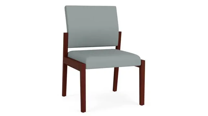 Dillon Lucid Upholstery / Mahogany Finish