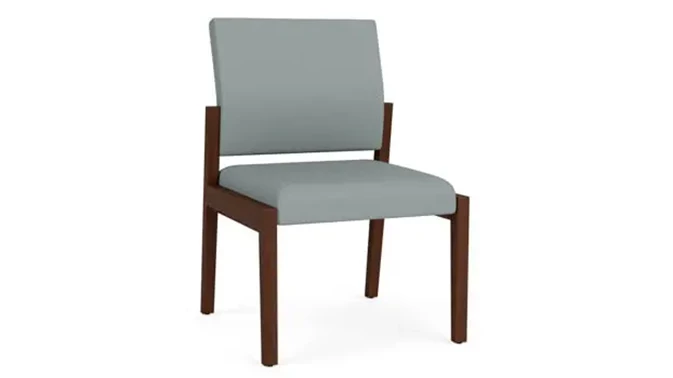 Dillon Lucid Upholstery / Walnut Finish