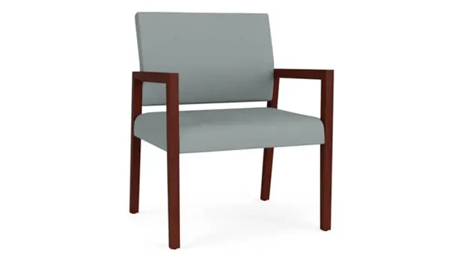 Dillon Lucid Upholstery / Mahogany Finish