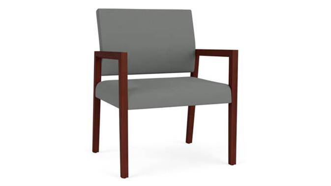 Open House Asteroid Upholstery / Mahogany Finish