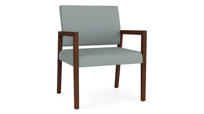 Dillon Lucid Upholstery / Walnut Finish