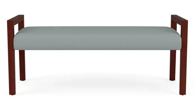 Dillon Lucid Upholstery / Mahogany Finish