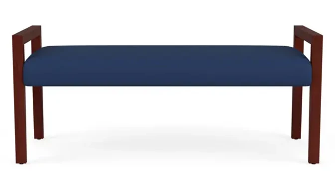 Dillon Ocean Upholstery / Mahogany Finish