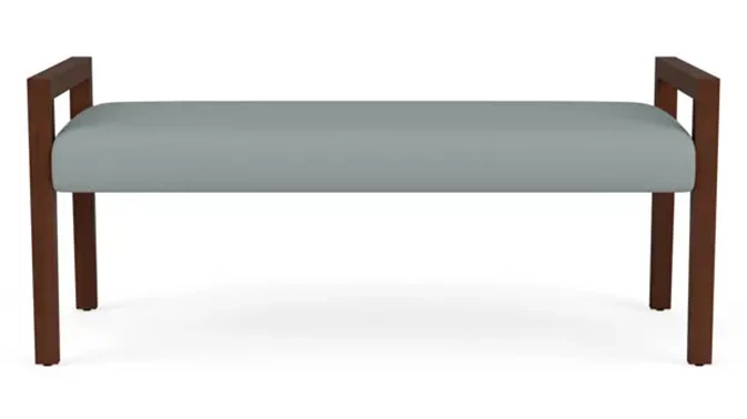 Dillon Lucid Upholstery / Walnut Finish