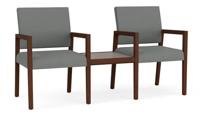 Open House Asteroid Upholstery/Walnut Frame/Earthen Twill Laminate