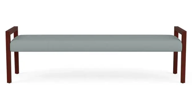 Dillon Lucid Upholstery / Mahogany Finish