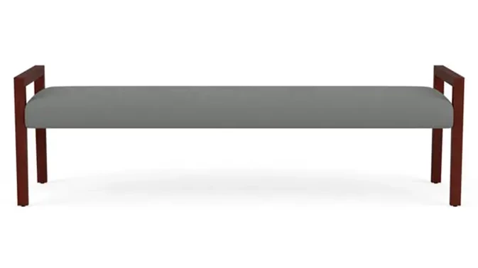 Open House Asteroid Upholstery / Mahogany Finish