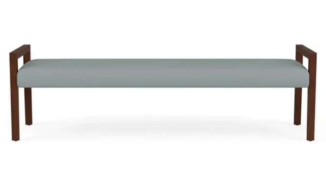 Dillon Lucid Upholstery / Walnut Finish