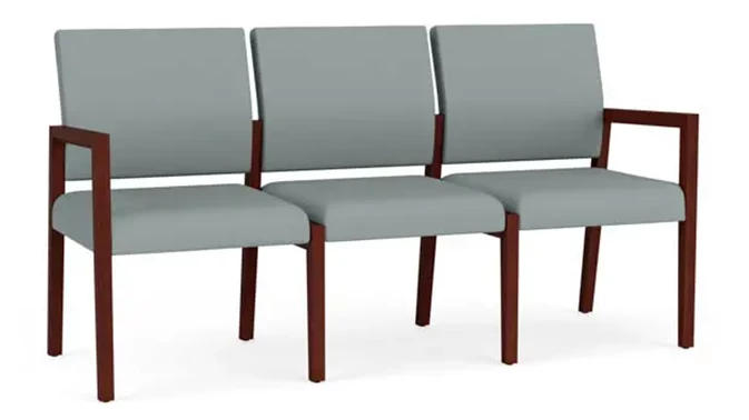 Dillon Lucid Upholstery / Mahogany Finish